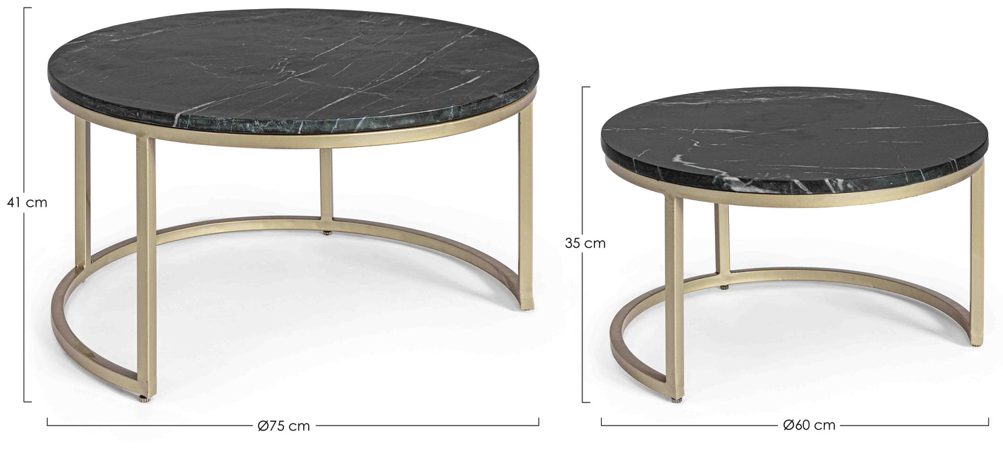 Couchtisch - PRESCOTT 2er Set