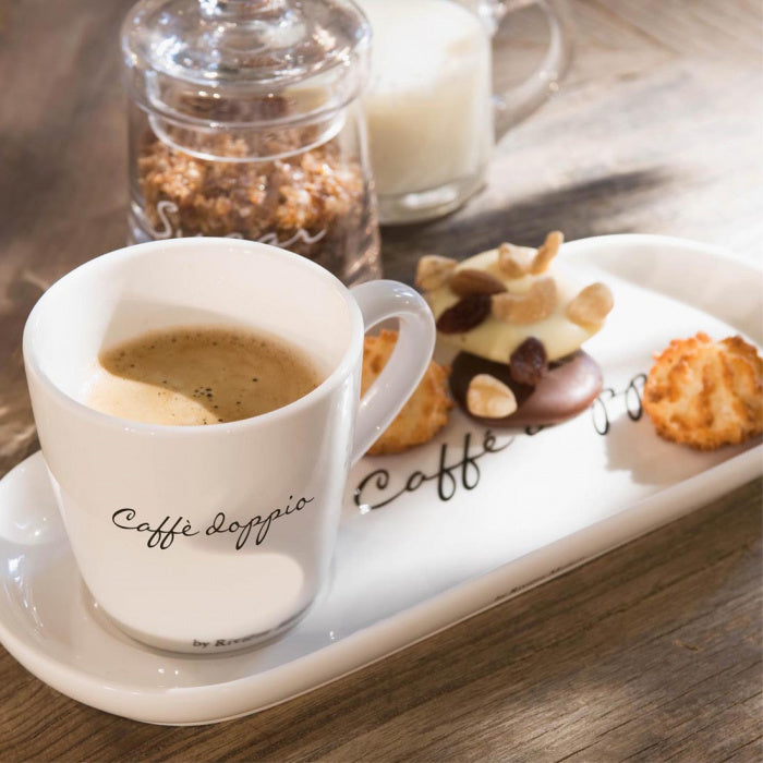 Tasse - Caffè Doppio mit Teller