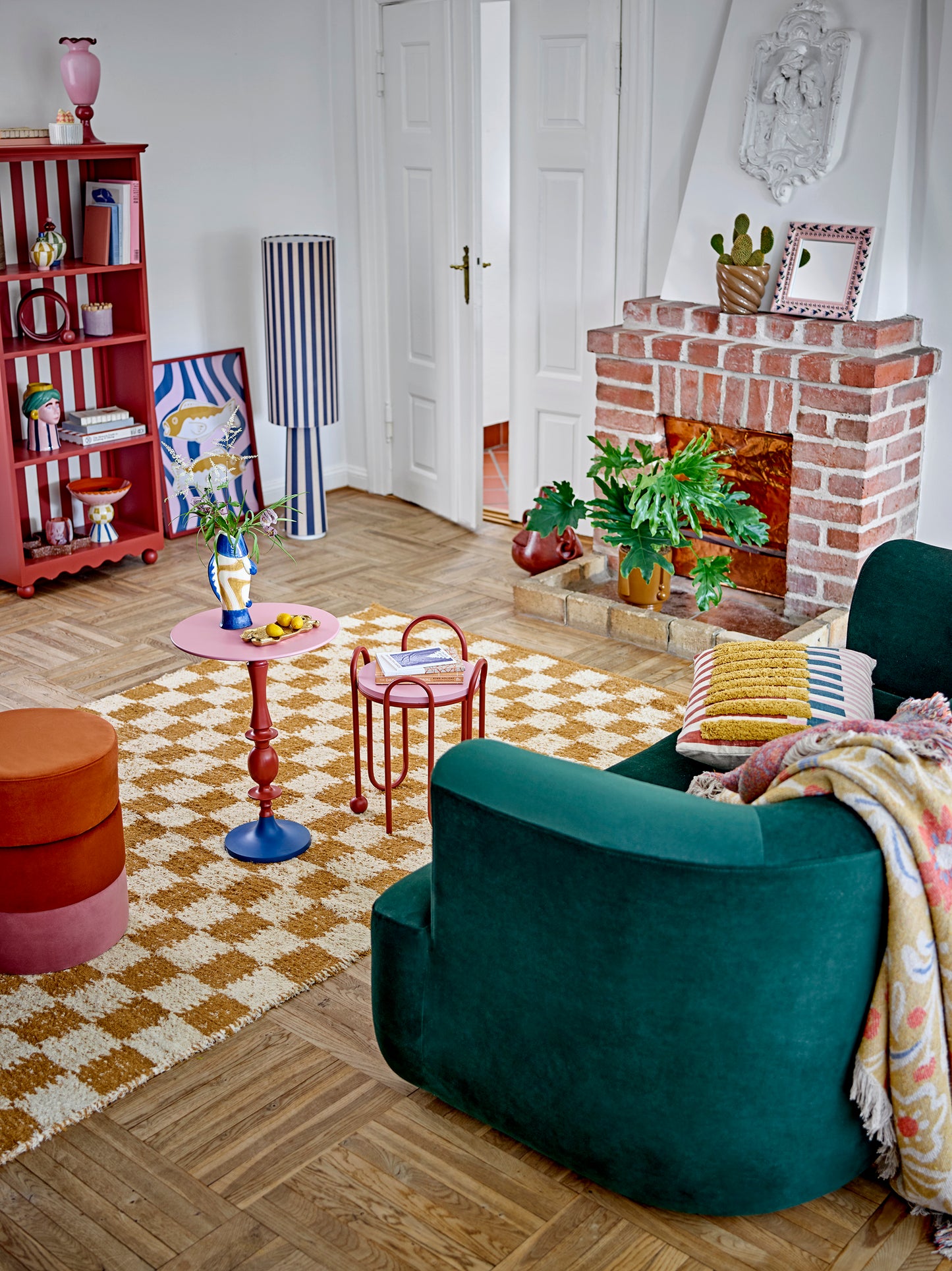 Beistelltisch - WHIMSICA - rot