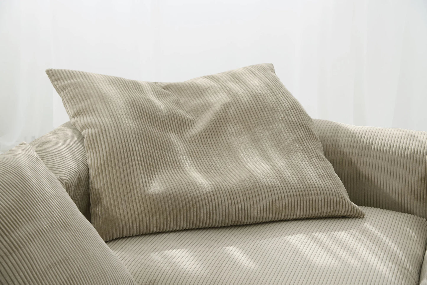 jumbo pillow - cord velour