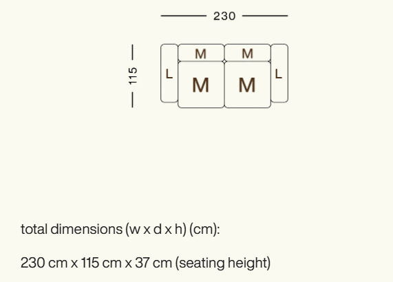 Sofa Set 02 Medium - Doodle