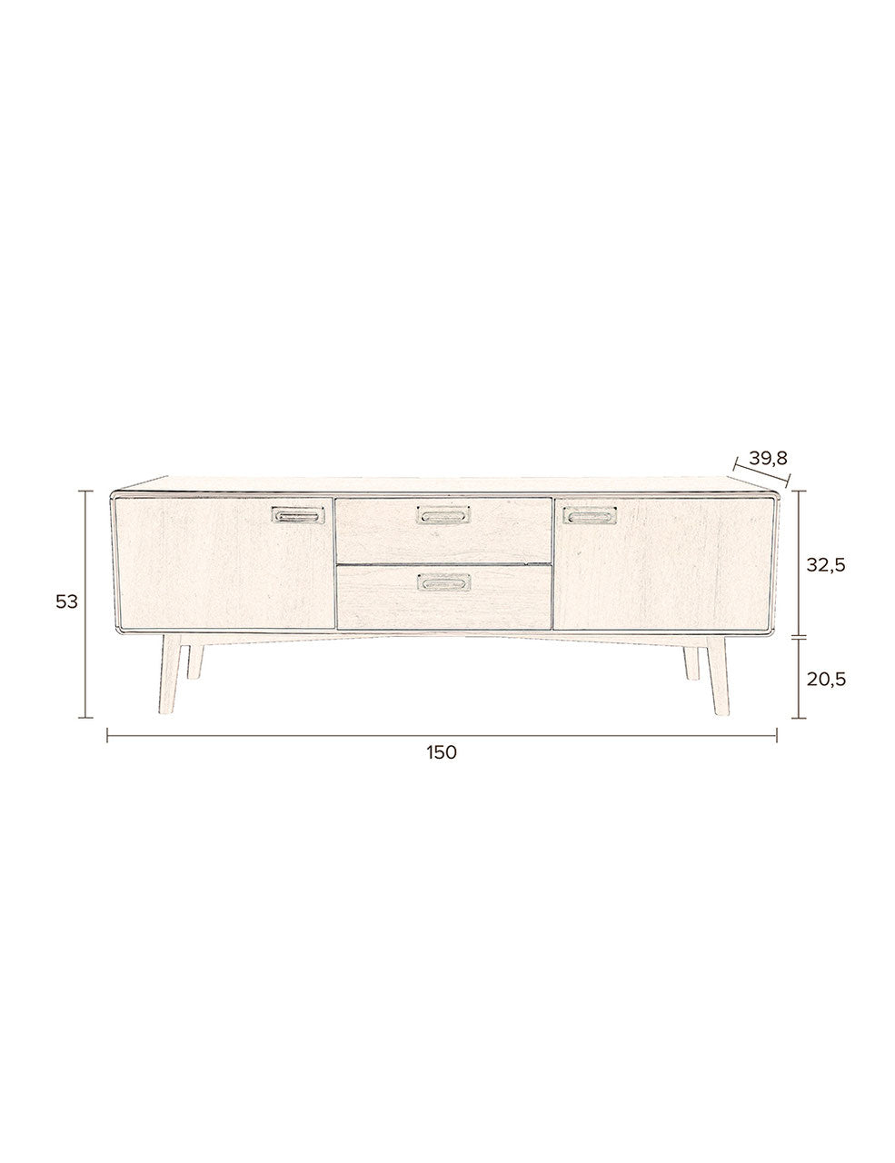 Sideboard - JUJU - low