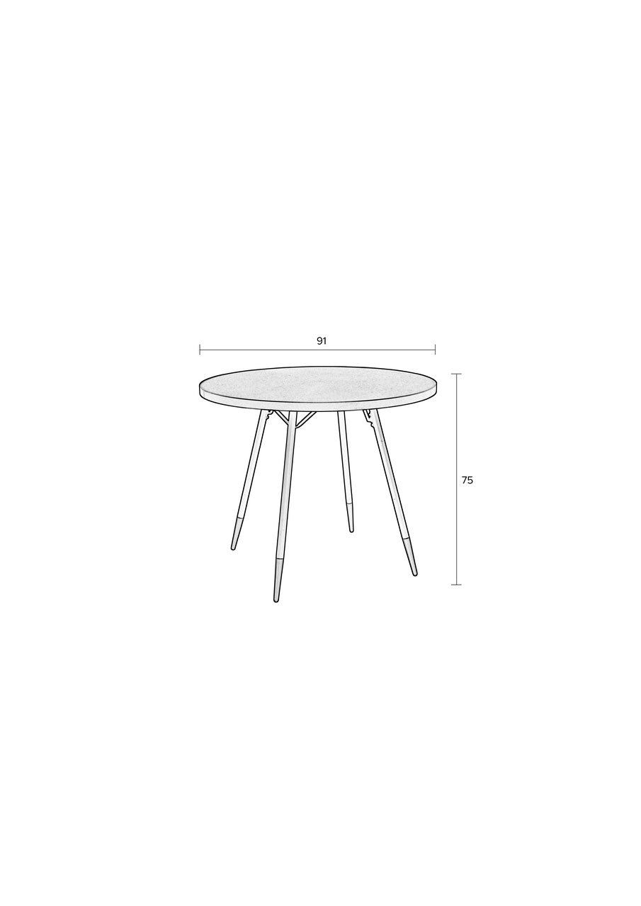 Homestyle- Esstisch - DENISE rund