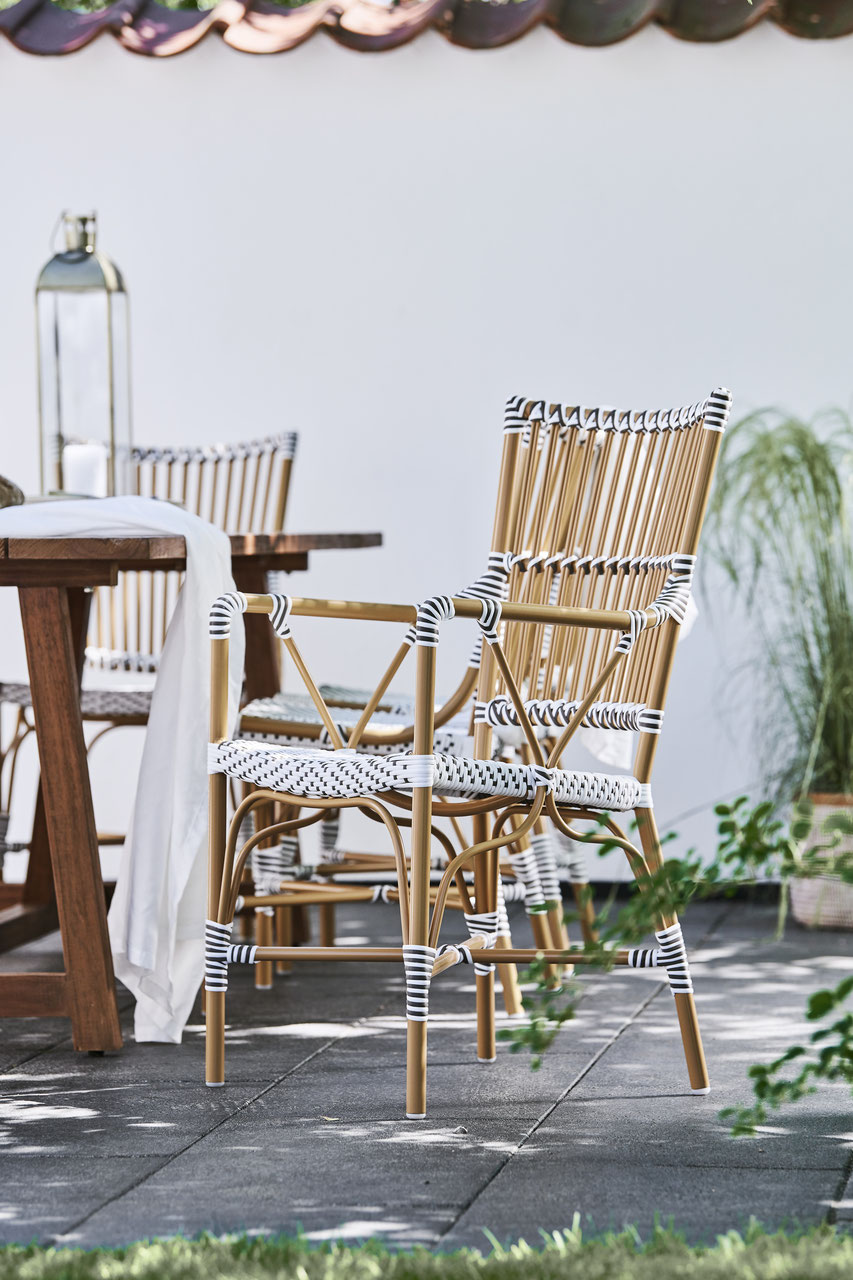 Sika-Design - Outdoor Stuhl - MONIQUE mit Armlehne