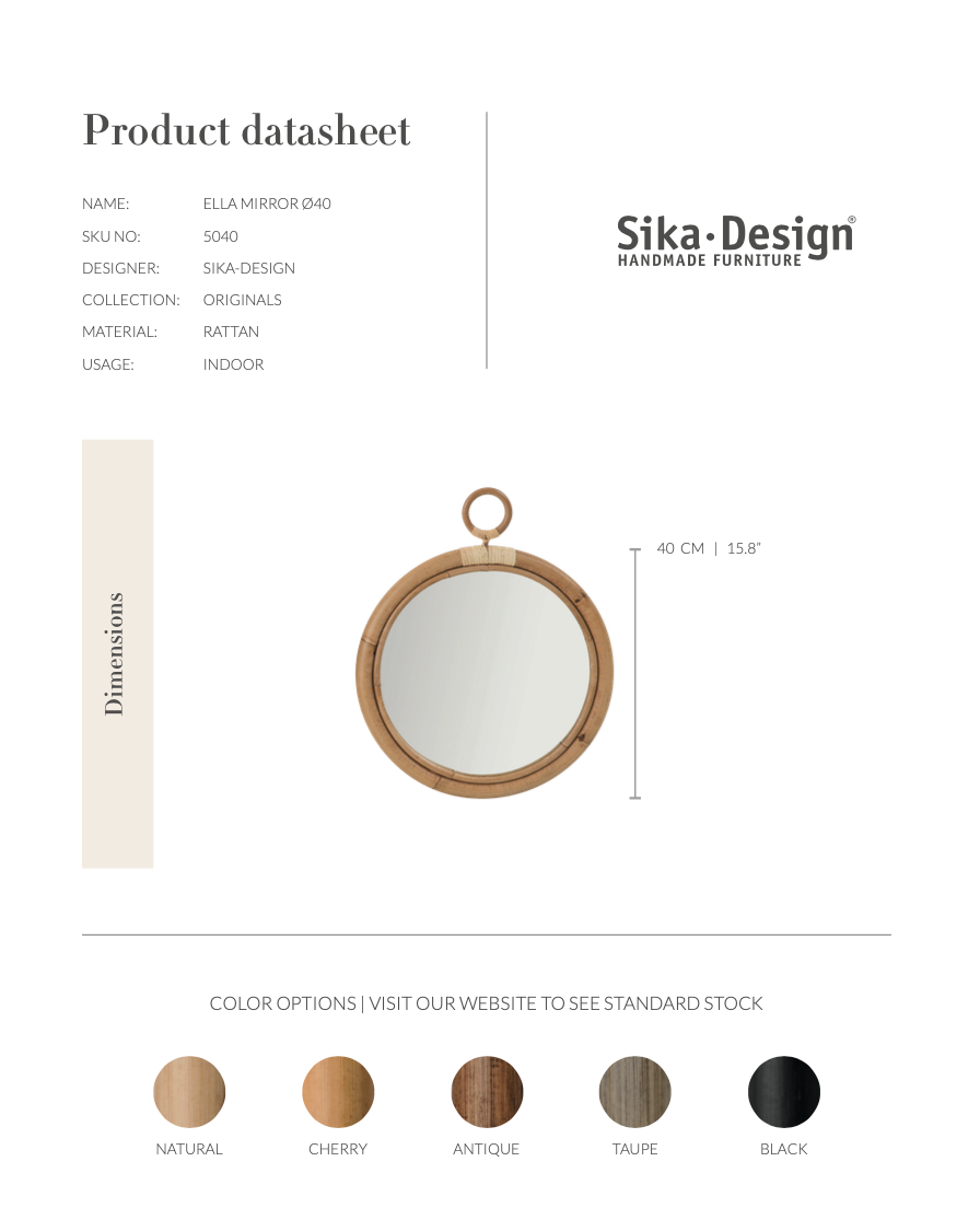 Sika-Design - Spiegel - ELLA