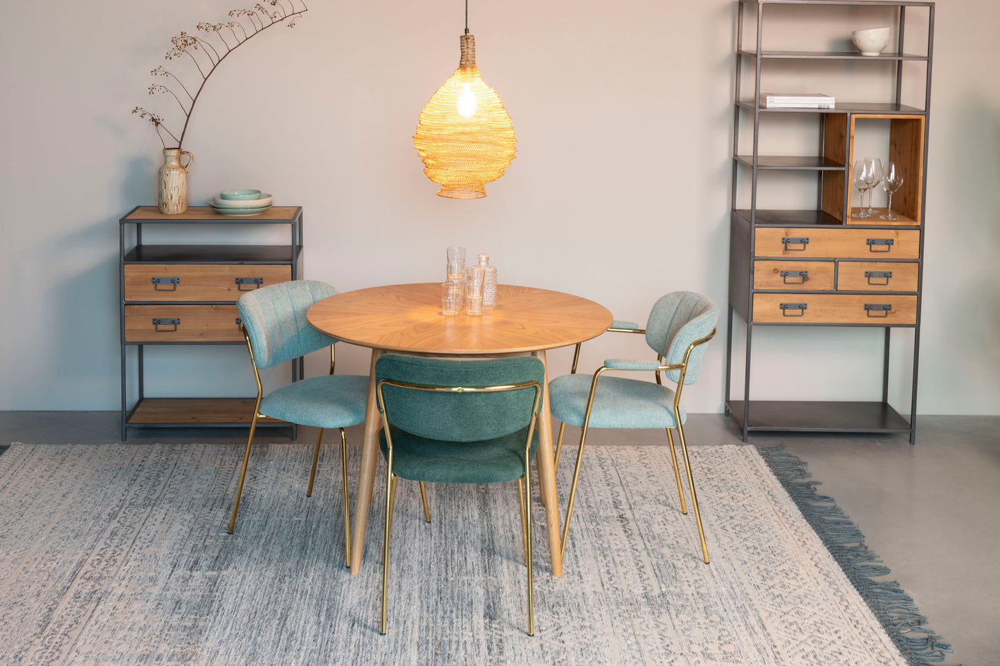 Homestyle- Esstisch - FABIO rund natural