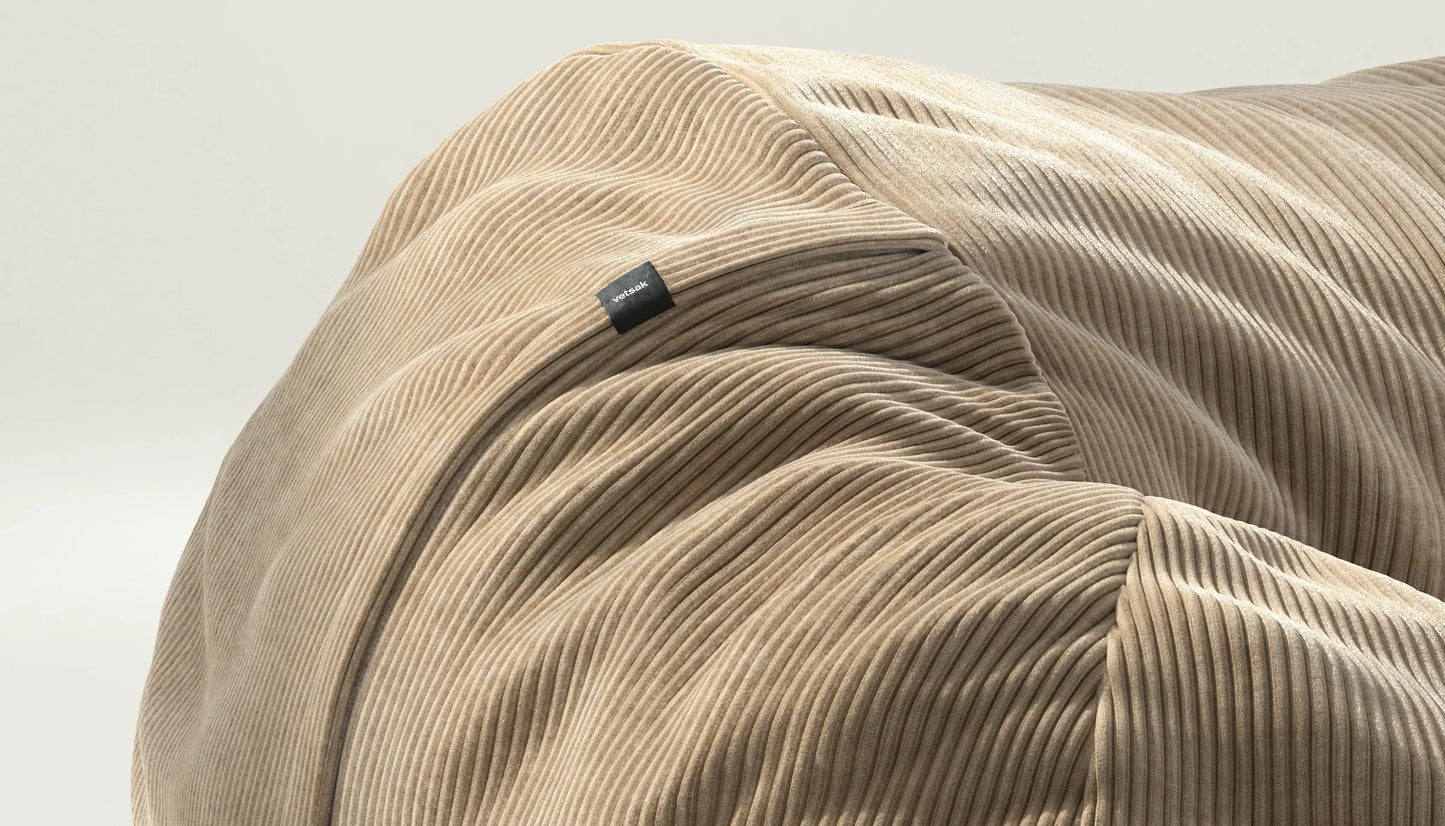 Beanbag Large - COVER ONLY - cord velour