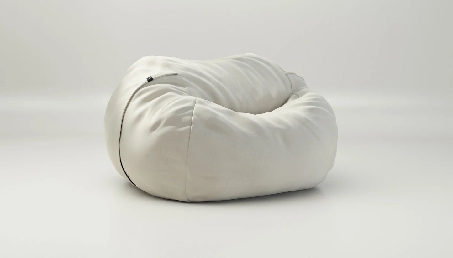Beanbag Large - Pique Creme
