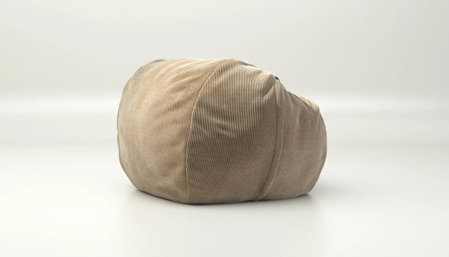 beanbag medium - cord velour