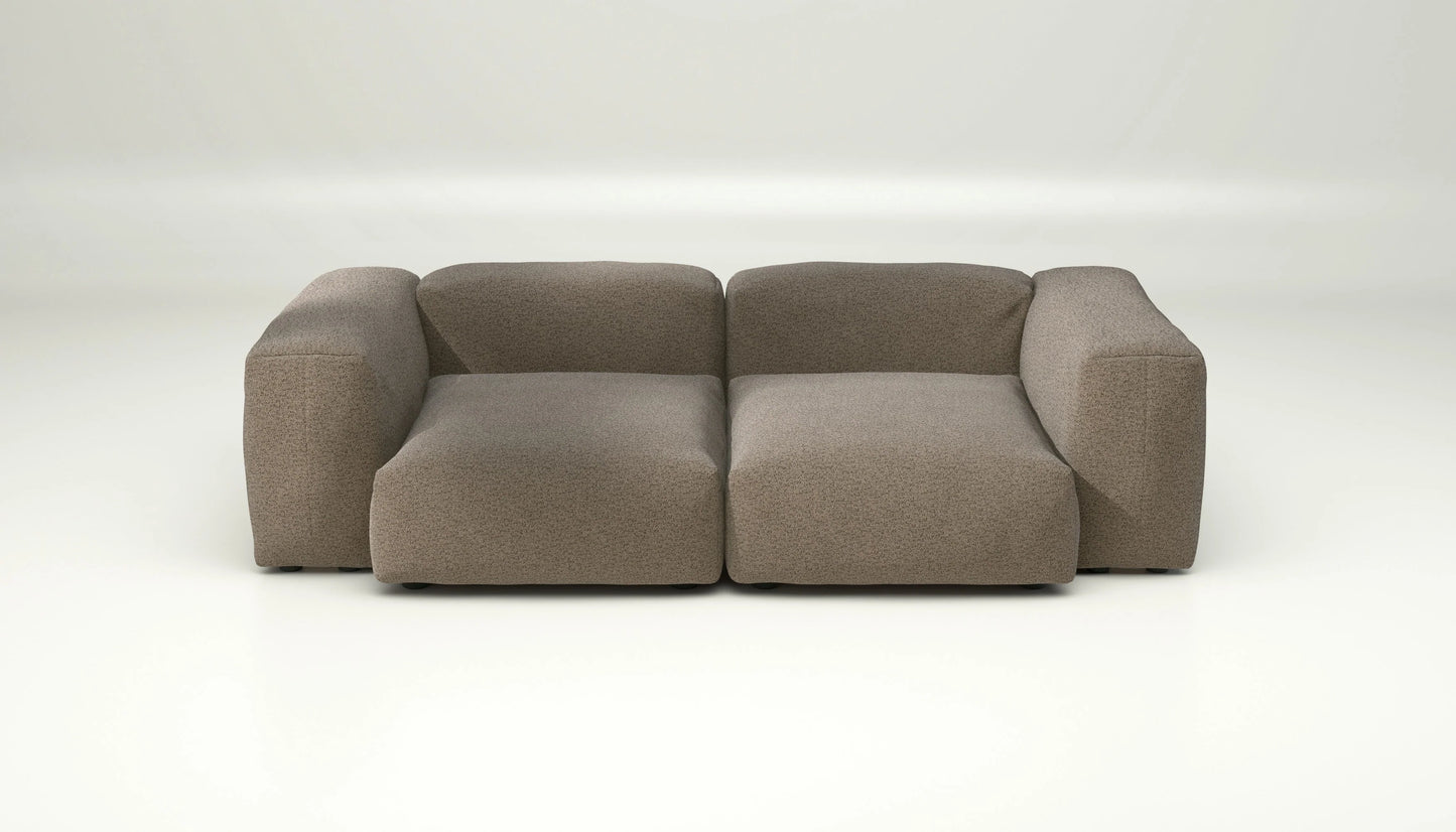 Sofa Set 02 Medium - Loop Loop - Taupe - sofort lieferbar