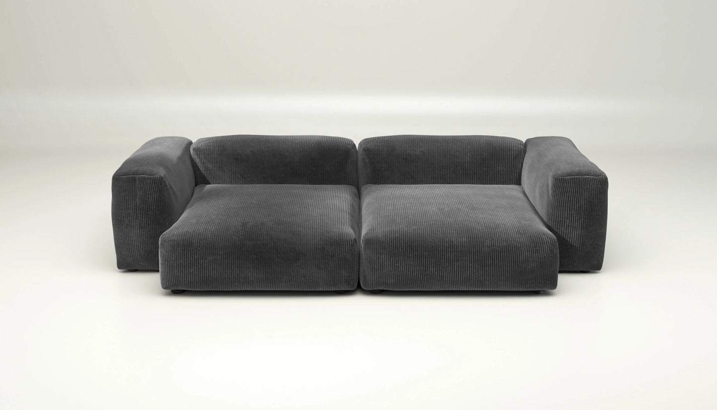 Sofa Set 02 XLarge - Cord Velour