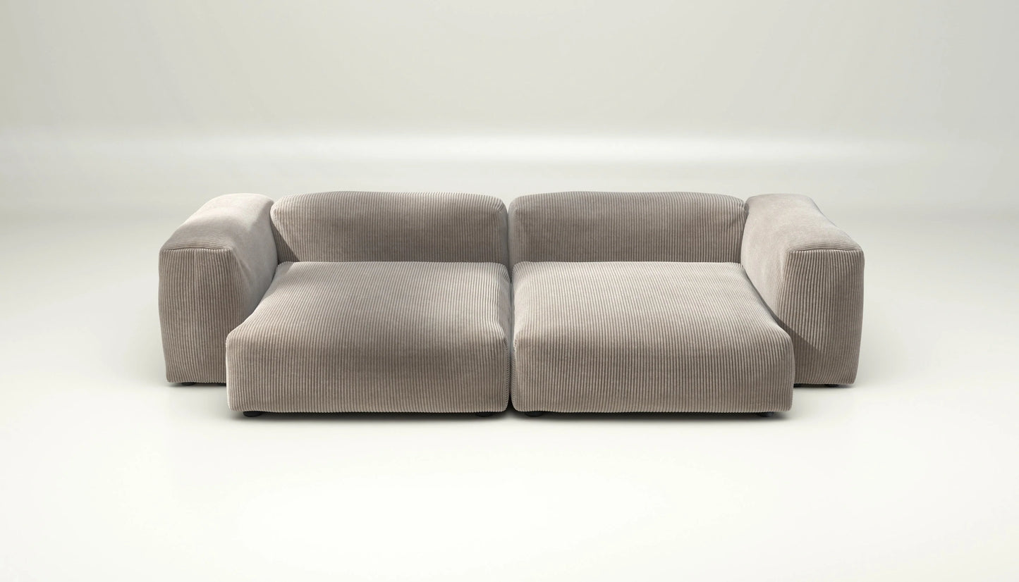 Sofa Set 02 XLarge - Cord Velour