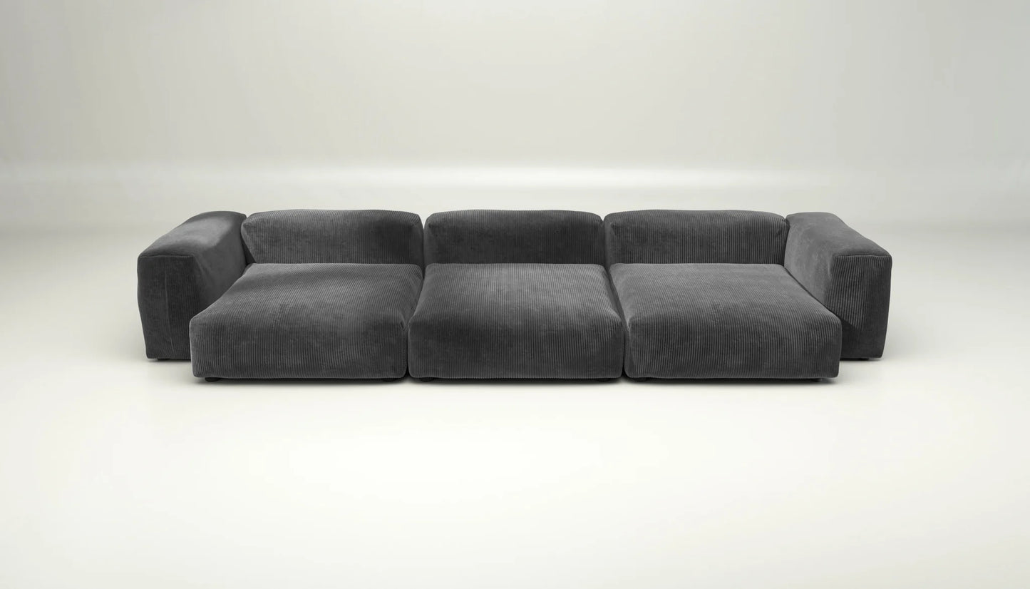 Sofa Set 05 - Cord Velour