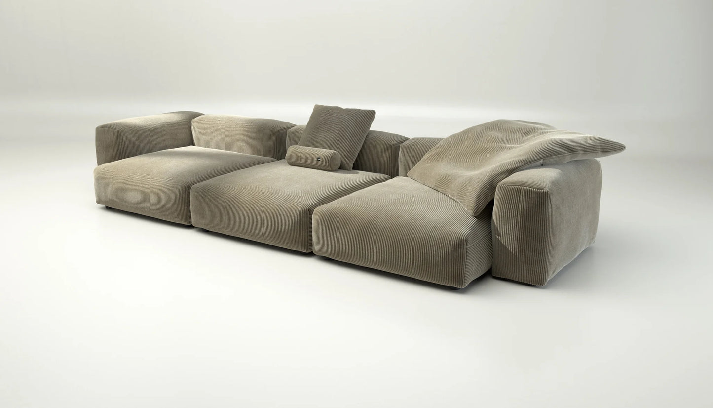 Sofa Set 05 - Cord Velour