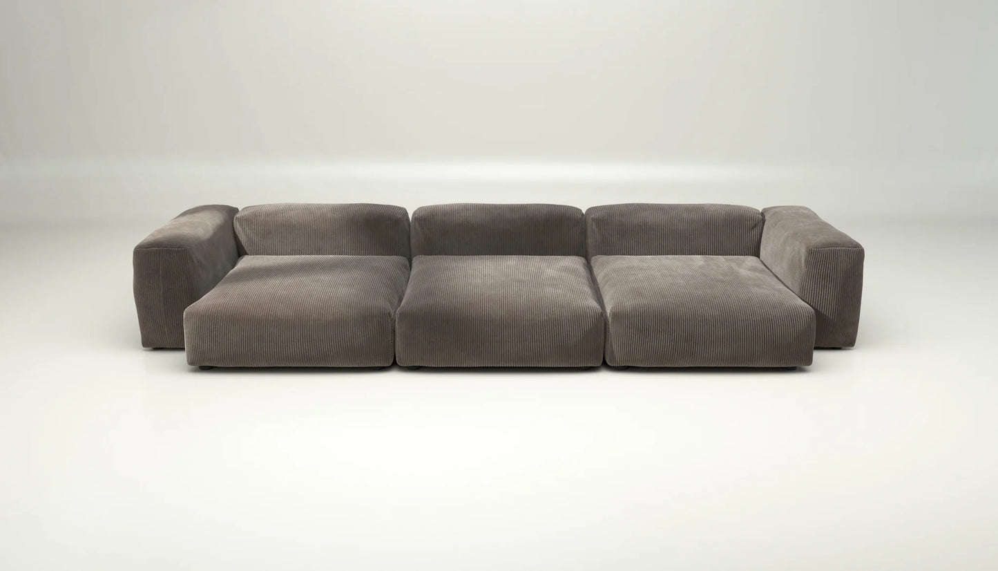 Sofa Set 05 - Cord Velour
