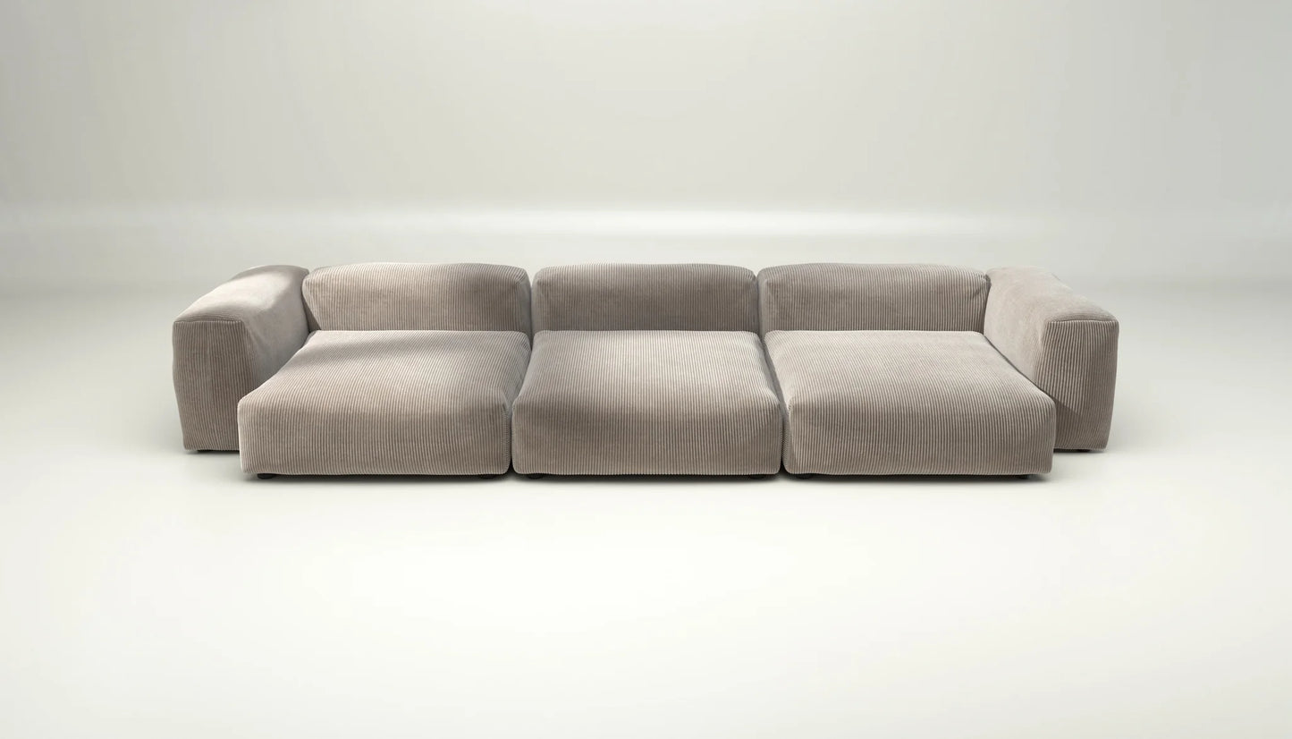 Sofa Set 05 - Cord Velour