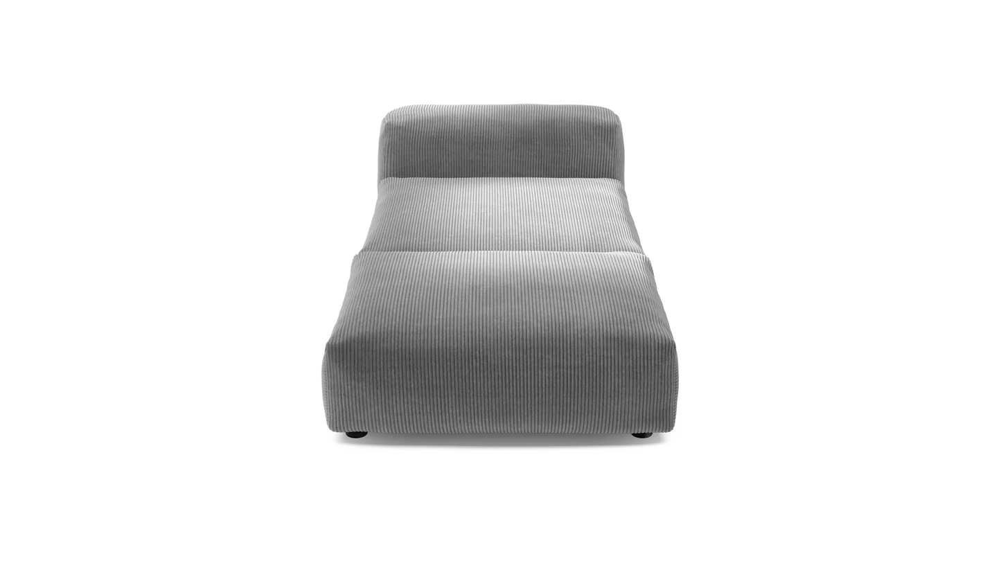 Sofa Set 07 - Cord Velour - light grey