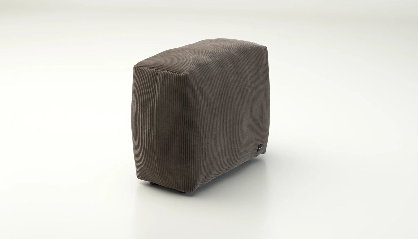 sofa - side small - cord velour