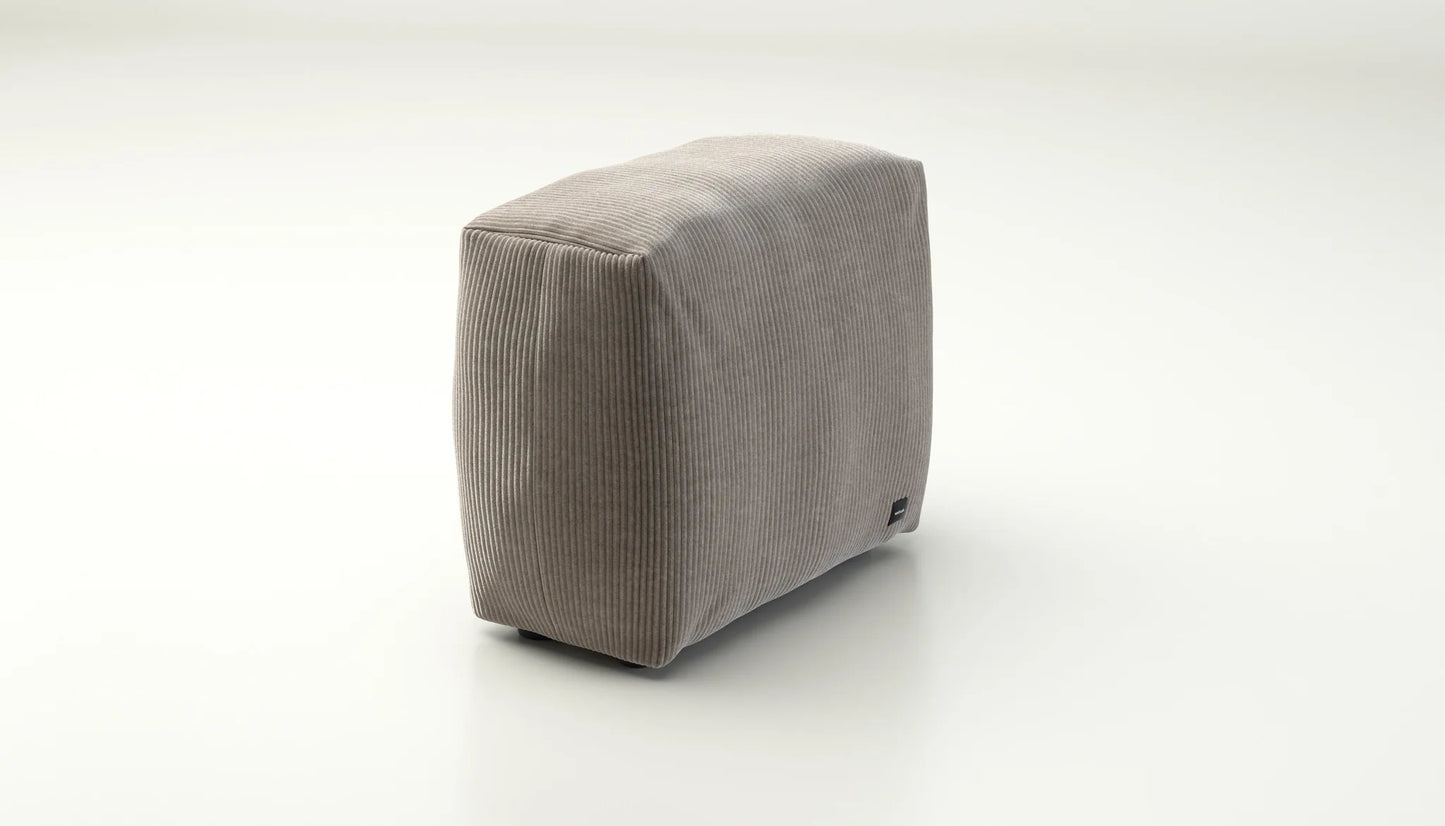 sofa - side small - cord velour