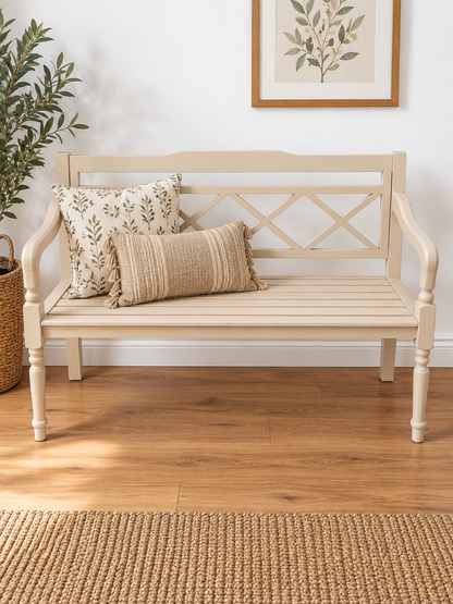 Sitzbank - ASHLEY - soft linen