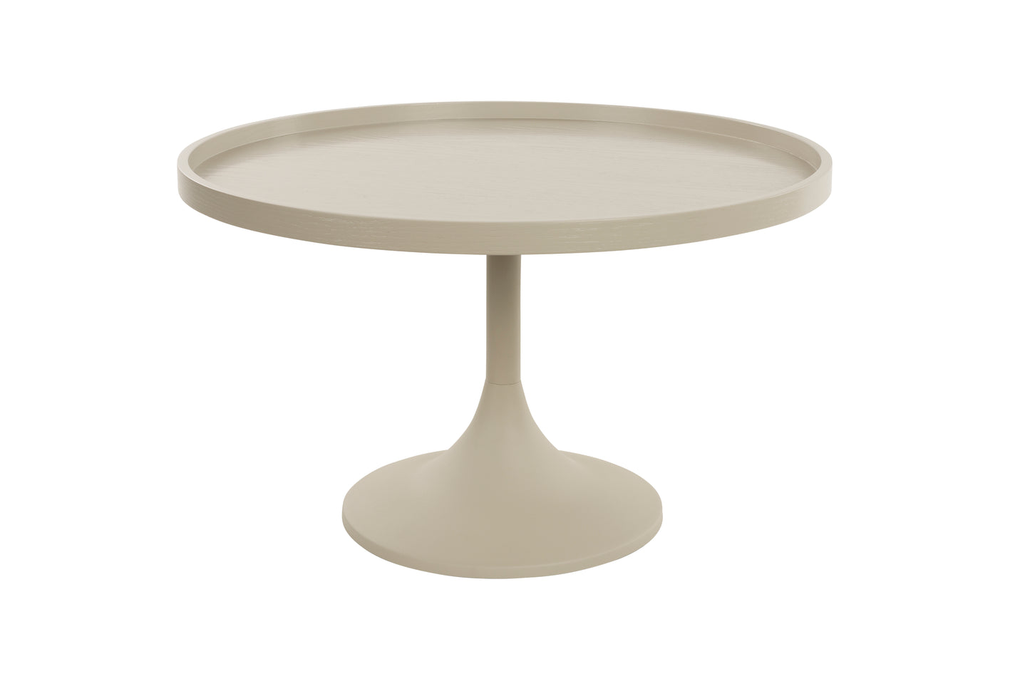 Beistelltisch - JASON - beige - tief
