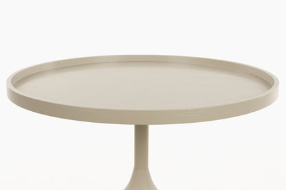 Beistelltisch - JASON - beige - tief