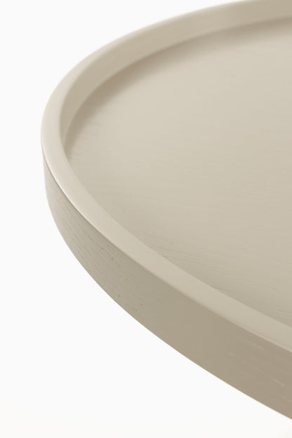 Beistelltisch - JASON - beige - tief