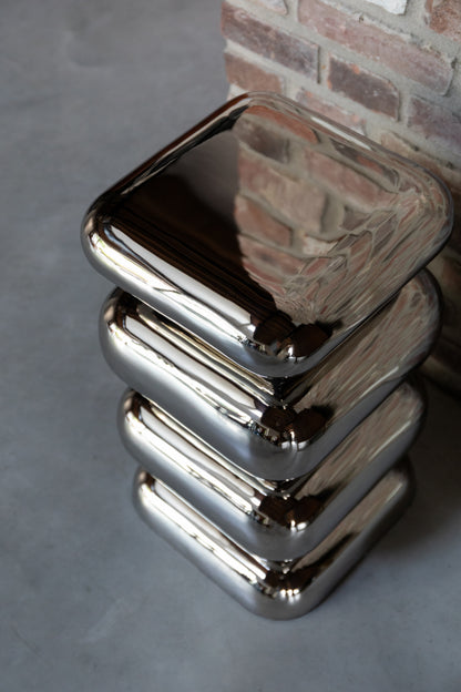 Beistelltisch - STOOL STUBBY - chrome