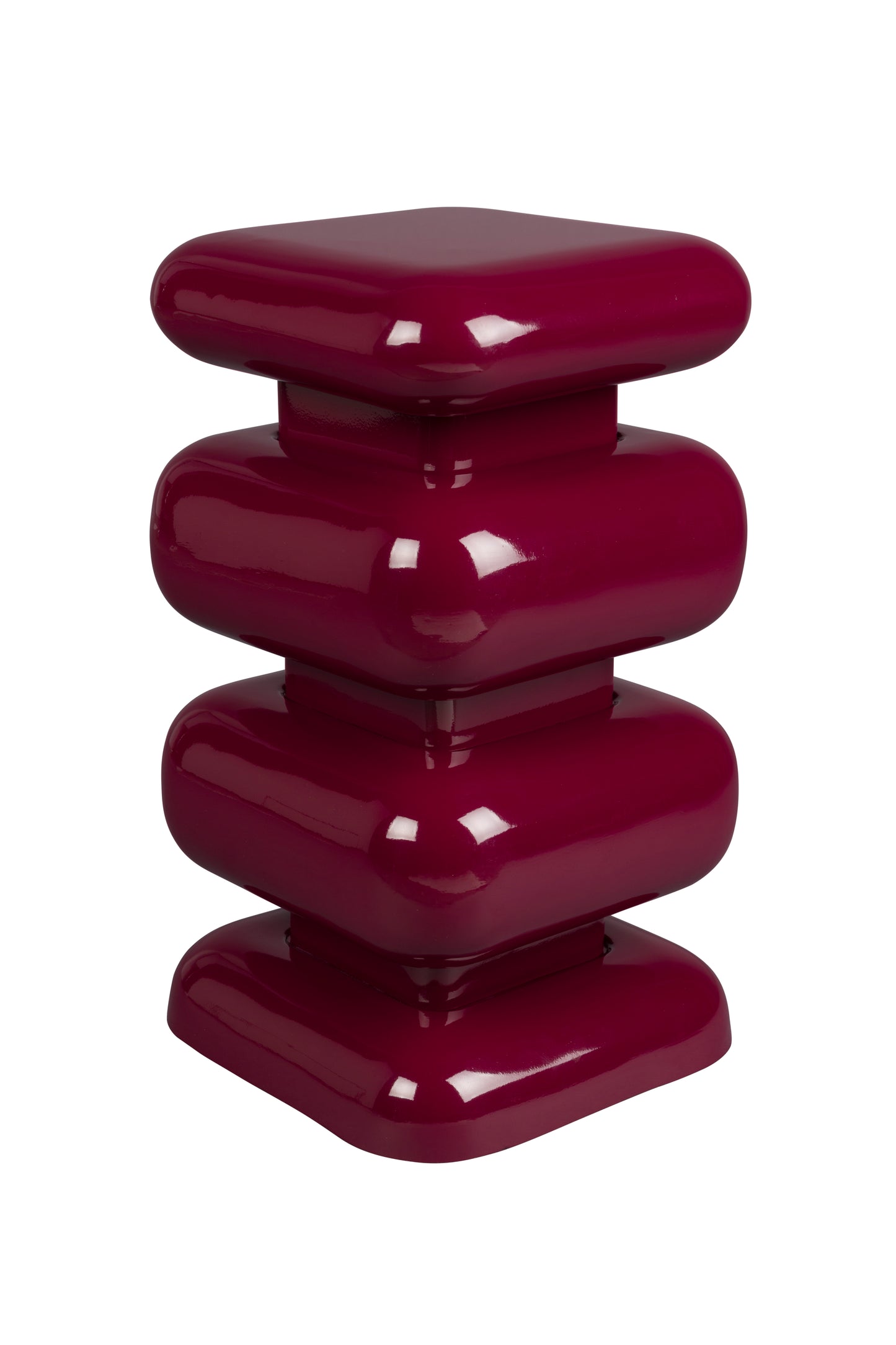 Beistelltisch - STOOL STUBBY - bordeaux