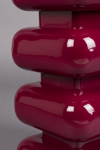 Beistelltisch - STOOL STUBBY - bordeaux