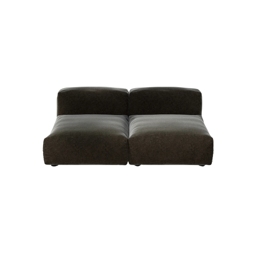 Sofa Set 01 Medium - Suave - Anthracite