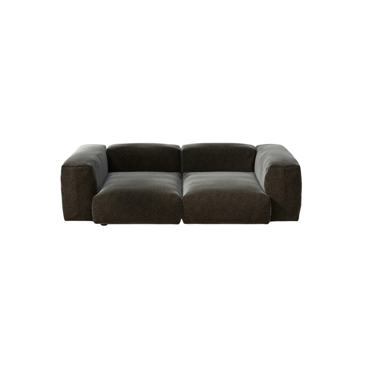 Sofa Set 02 Medium - Suave - Anthracite