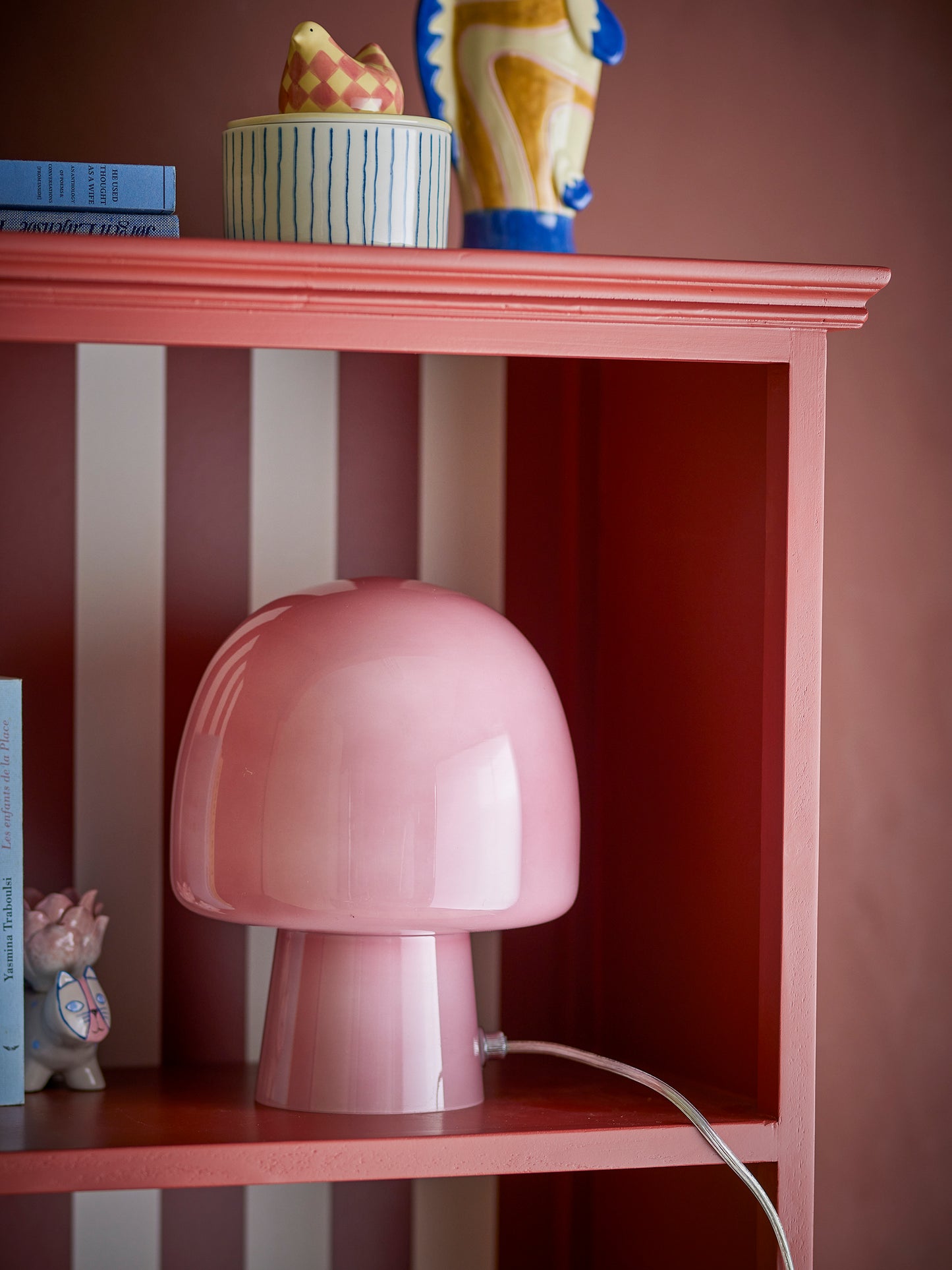 Tischlampe - PADDY - rosa