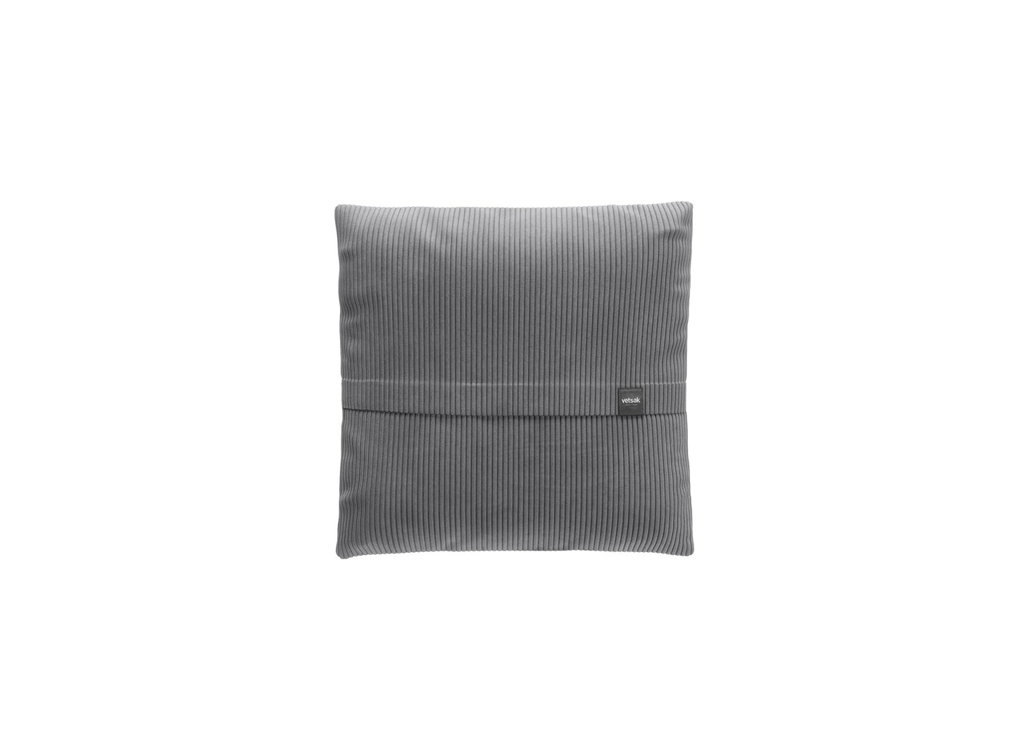 Big Pillow - Cord Velour - light grey