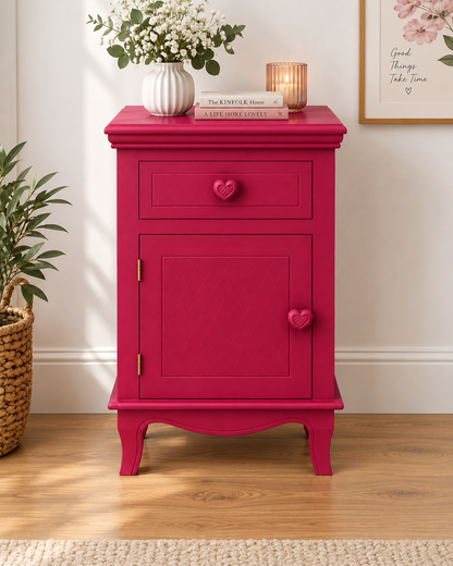 Nachtschrank - CARLA - fuchsia
