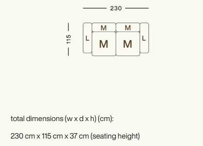 Sofa Set 02 Medium - Doodle