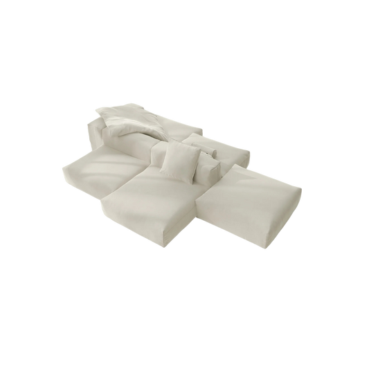 Sofa Set 09 - Suave - Pearl