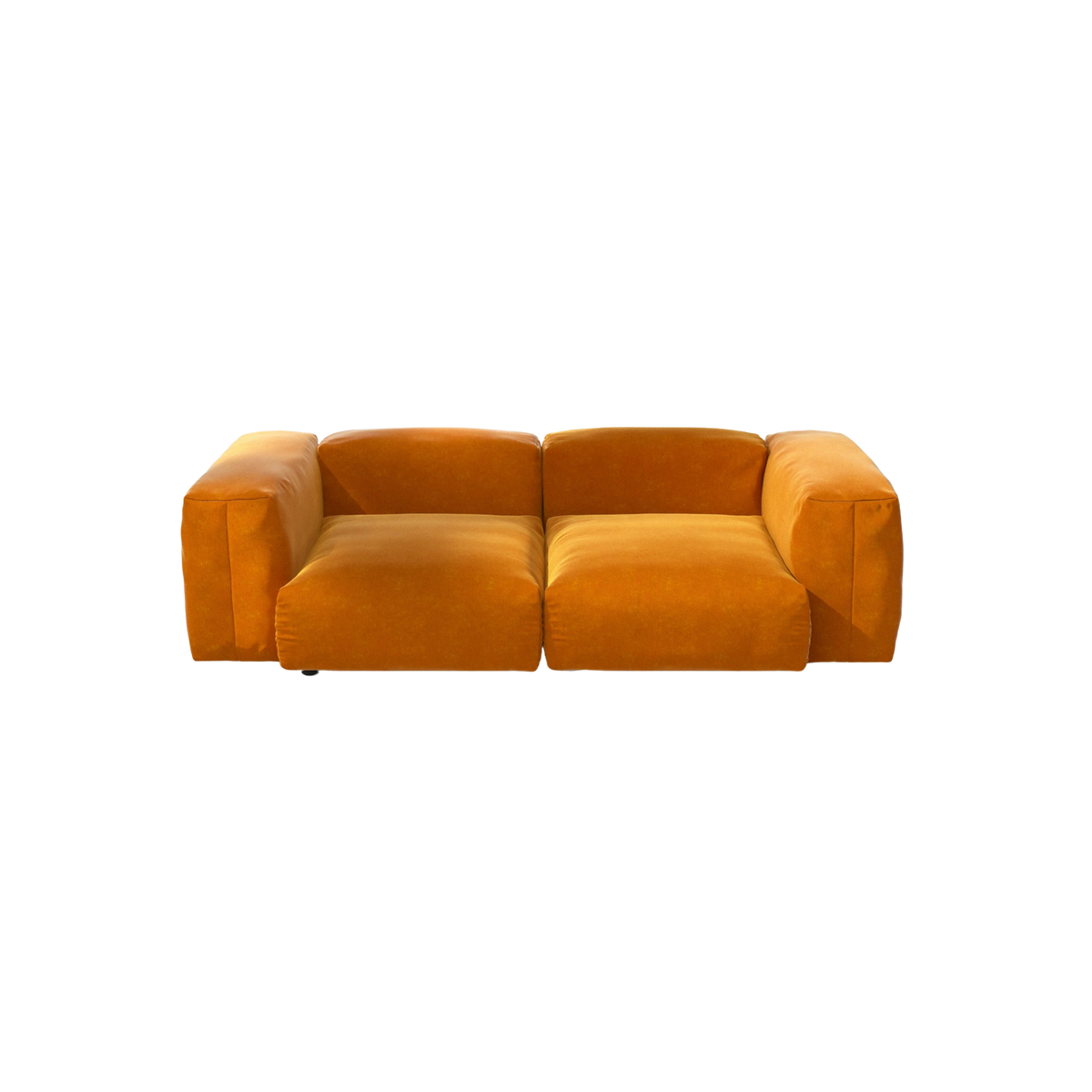 Sofa Set 02 Medium - Suave - Orange Blaze - sofort lieferbar