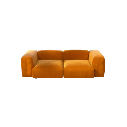Sofa Set 02 Medium - Suave - Orange Blaze - sofort lieferbar