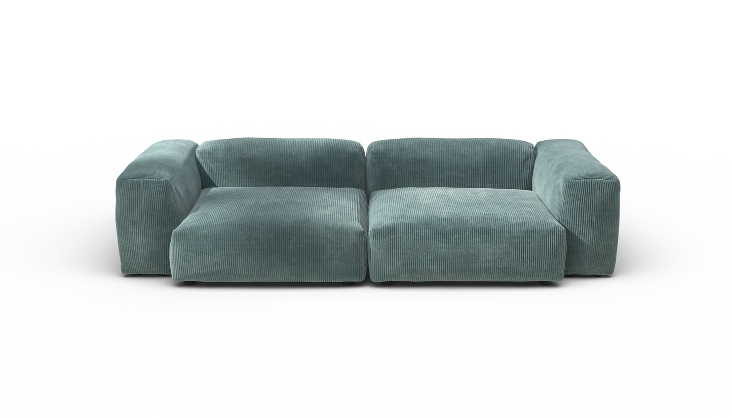 Sofa Set 02 Large - Cord Velour
