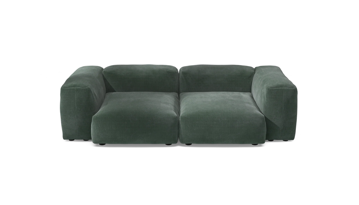 Sofa Set 02 Medium - Cord Velour