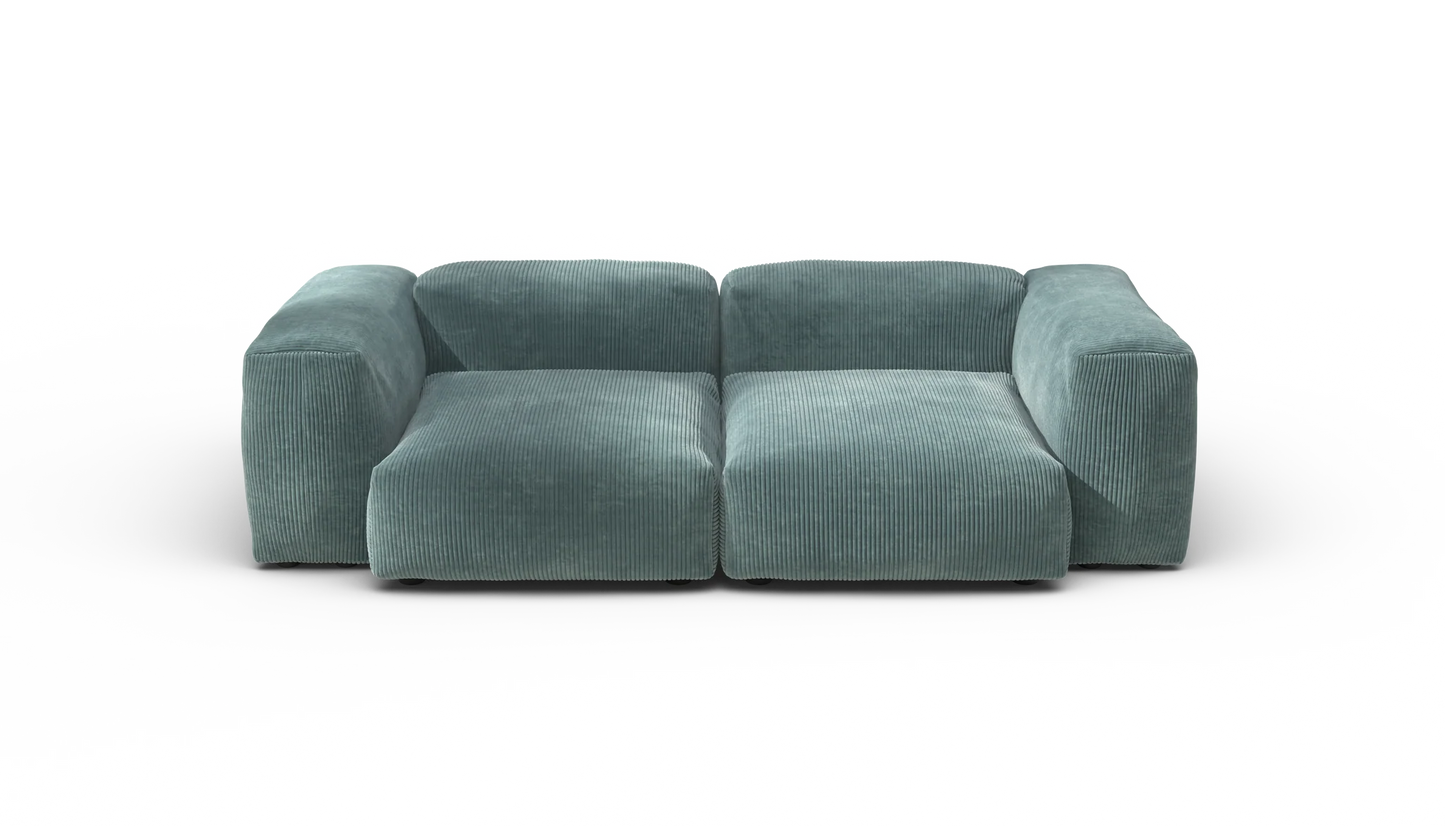 Sofa Set 02 Medium - Cord Velour