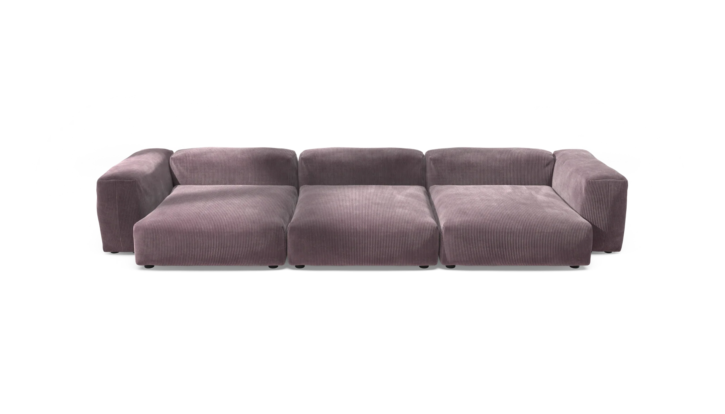 Sofa Set 05 - Cord Velour