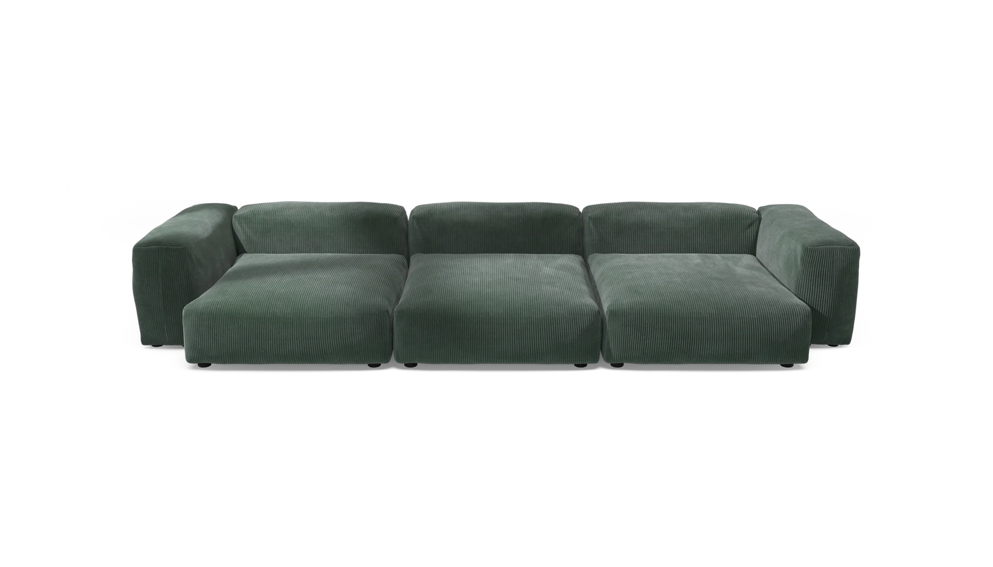 Sofa Set 05 - Cord Velour