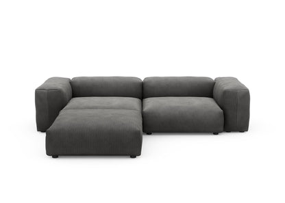 Ecksofa Large - Cord Velours