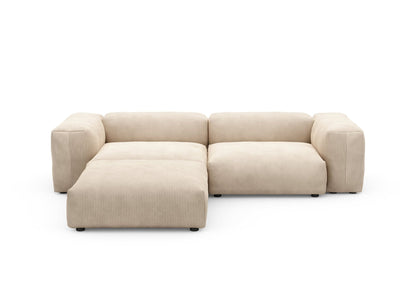 Ecksofa Large - Cord Velours