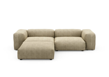 Ecksofa Large - Cord Velours