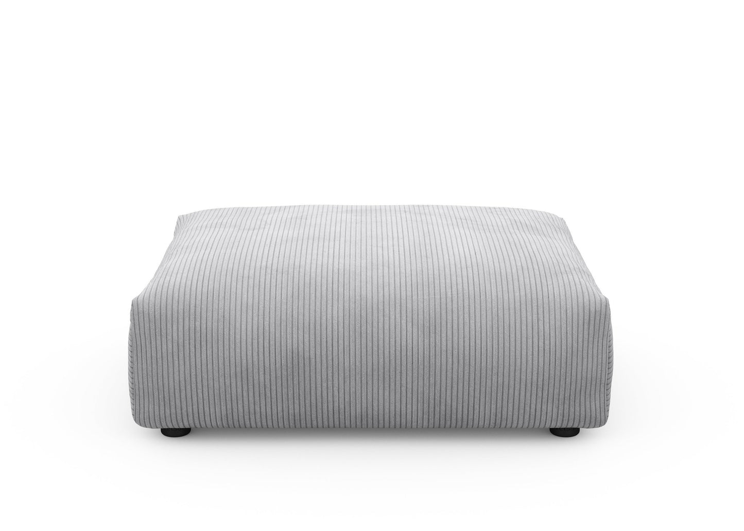 Sofa - Seat Large - Cord Velour - light grey