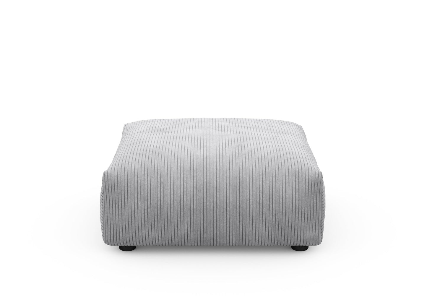 Sofa - Seat Medium - Cord Velour - light grey