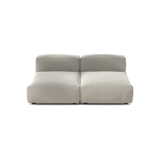 Sofa Set 01 Medium - Suave - Clay